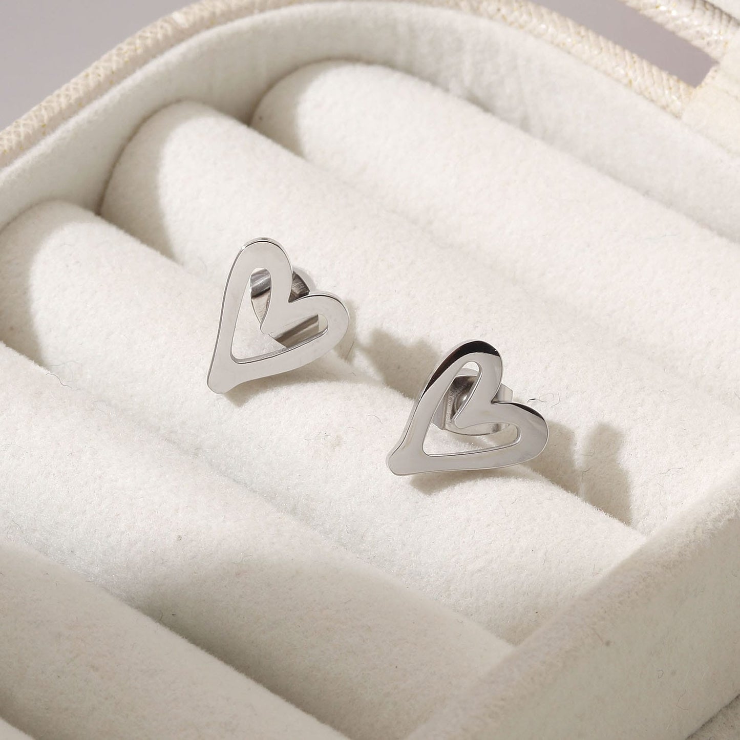 Designer Heart Earrings
