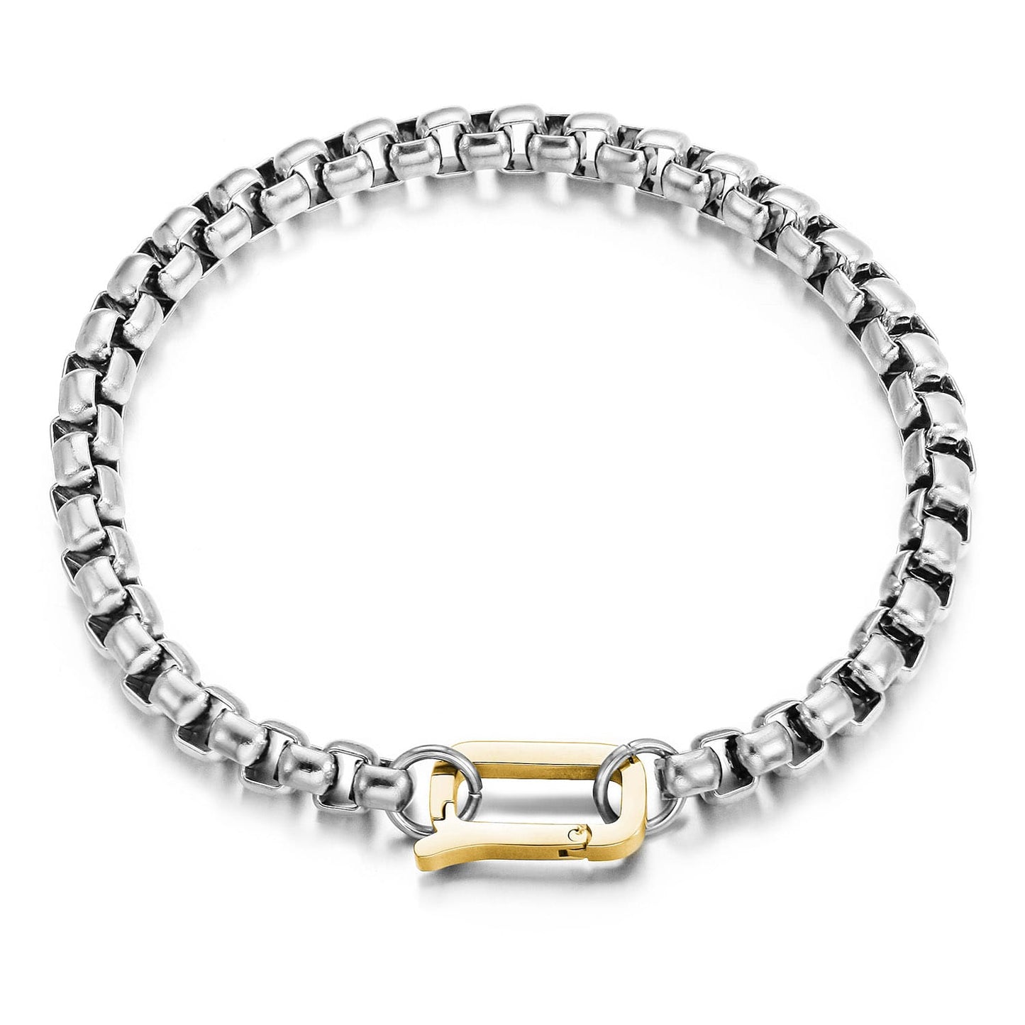 Two Tone Chain Bracelet