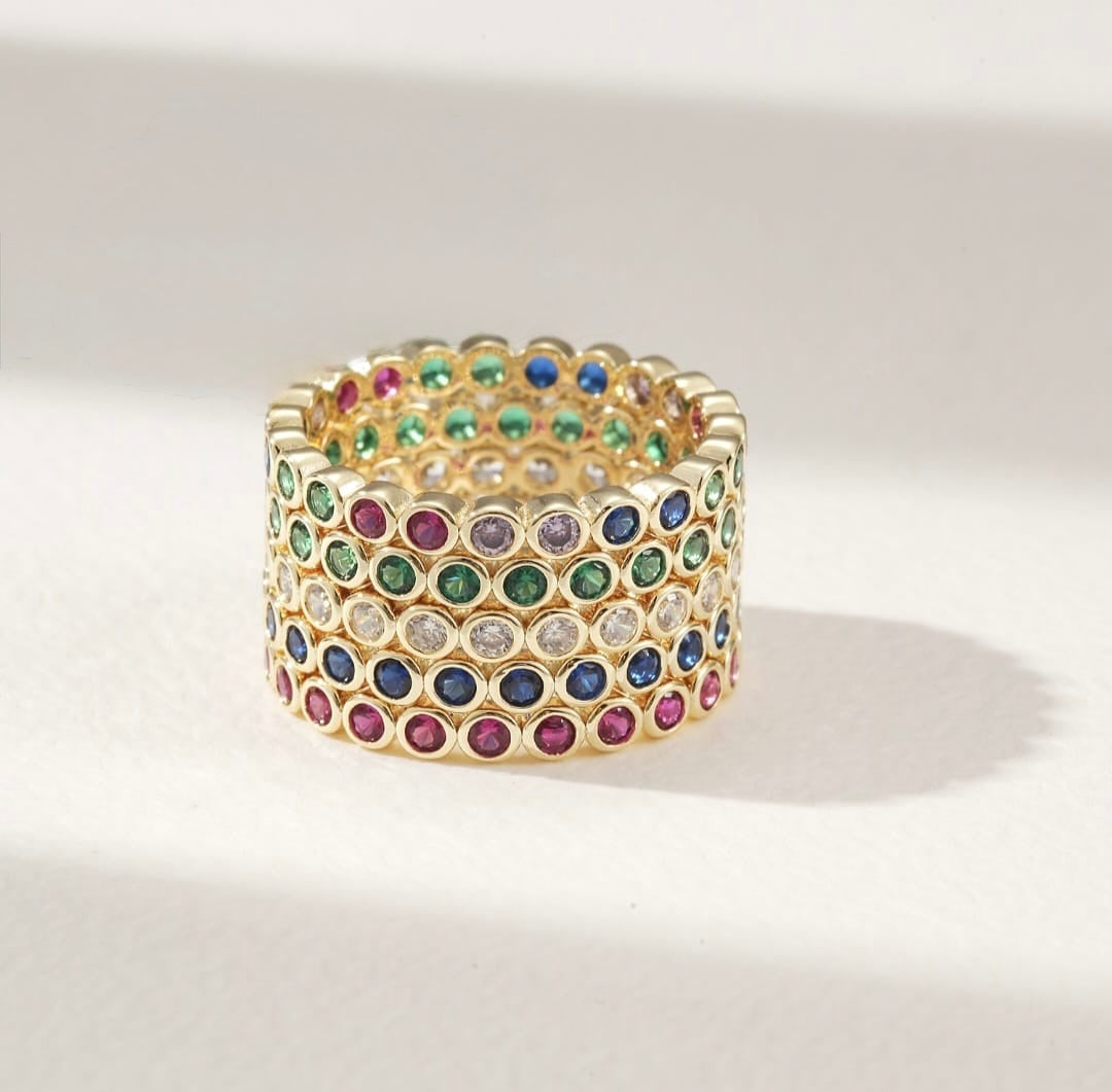 Bezel Eternity Band