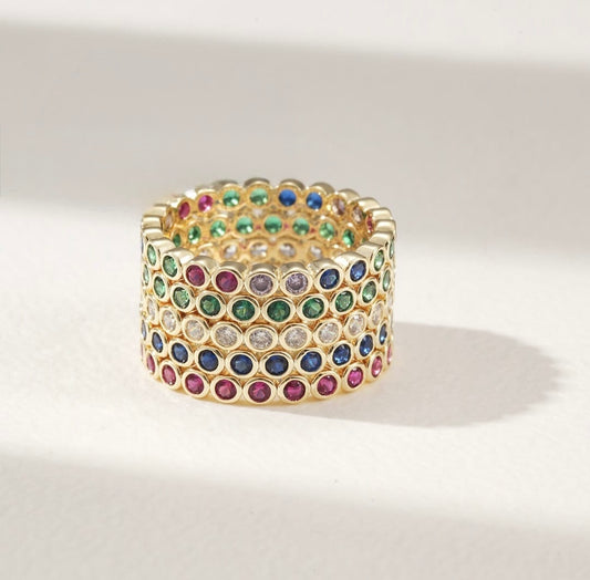Bezel Eternity Band