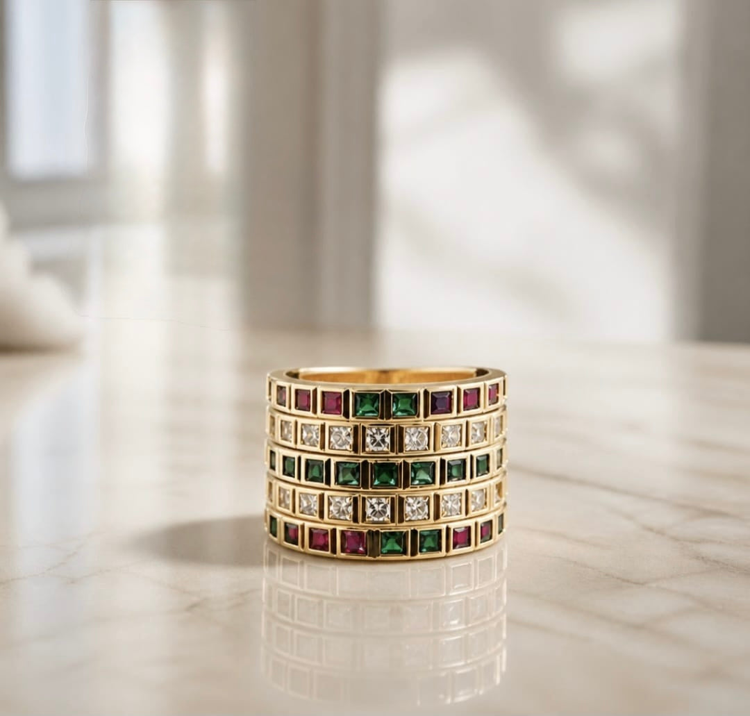 Ice Cube Eternity Band