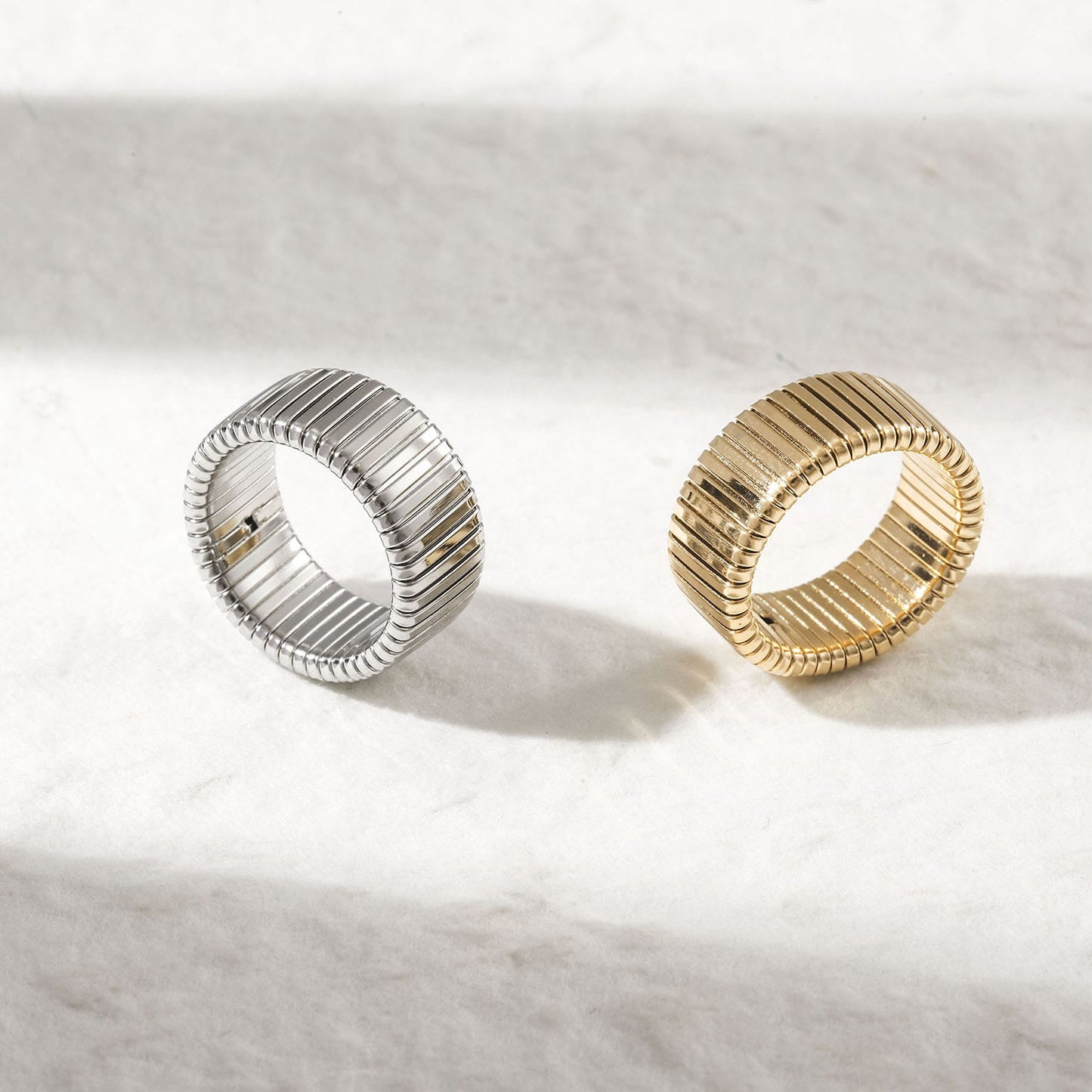 Wide Coil Ring
