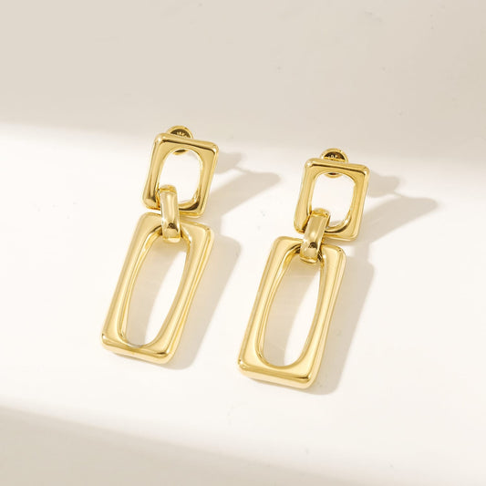 Icon Link Earrings