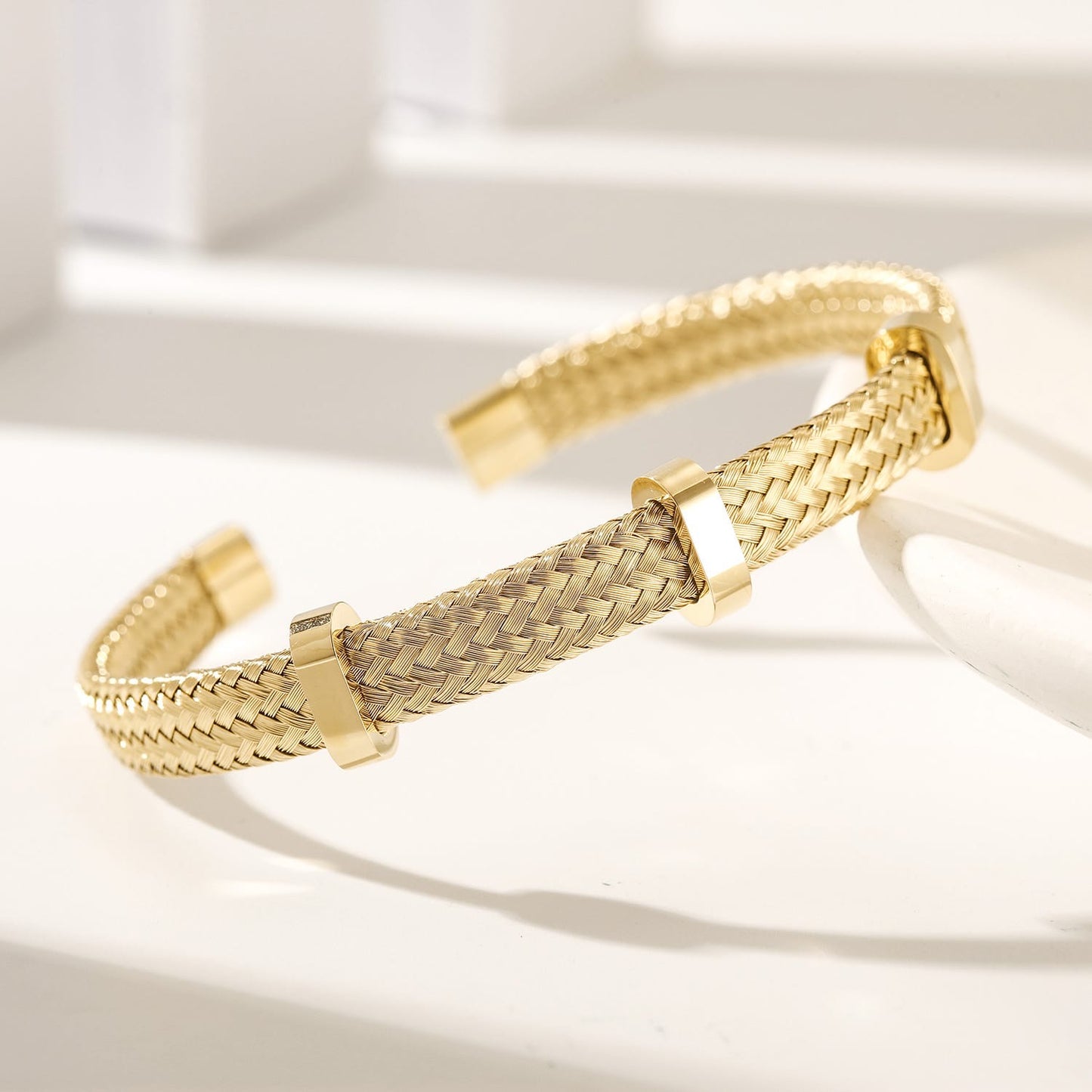 Woven Steel Cuff