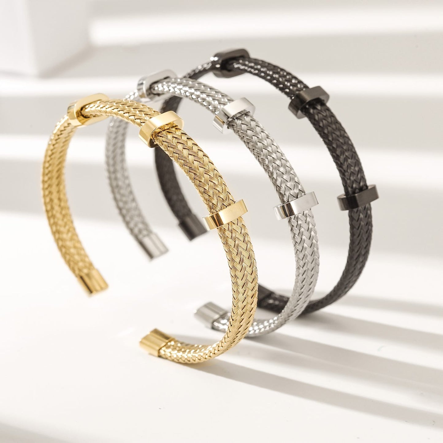Woven Steel Cuff