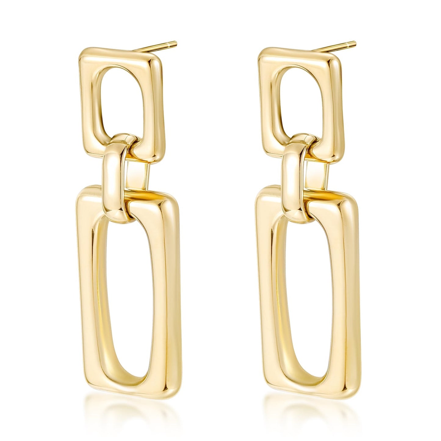 Icon Link Earrings