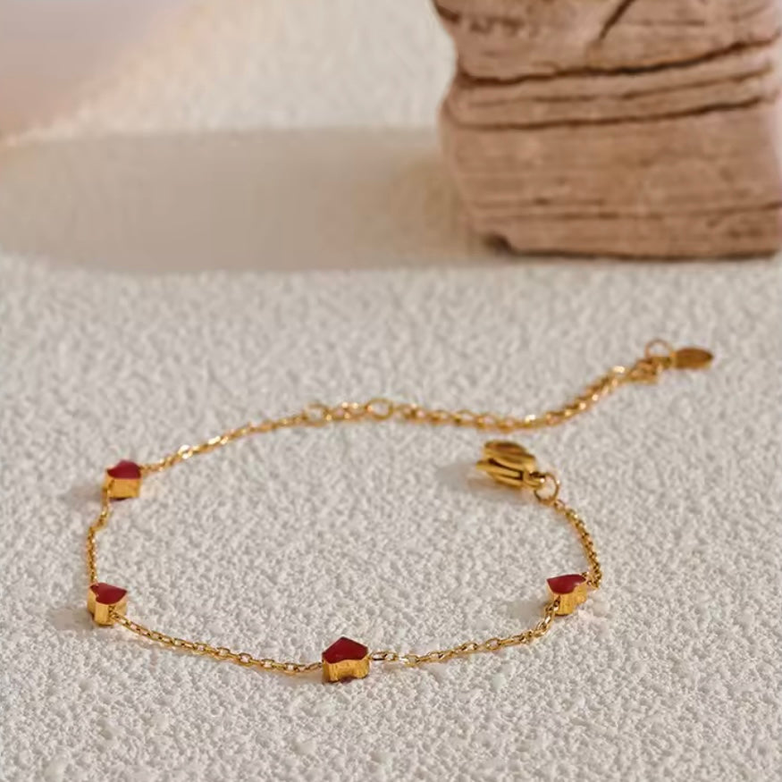 Mini Hearts Bracelet