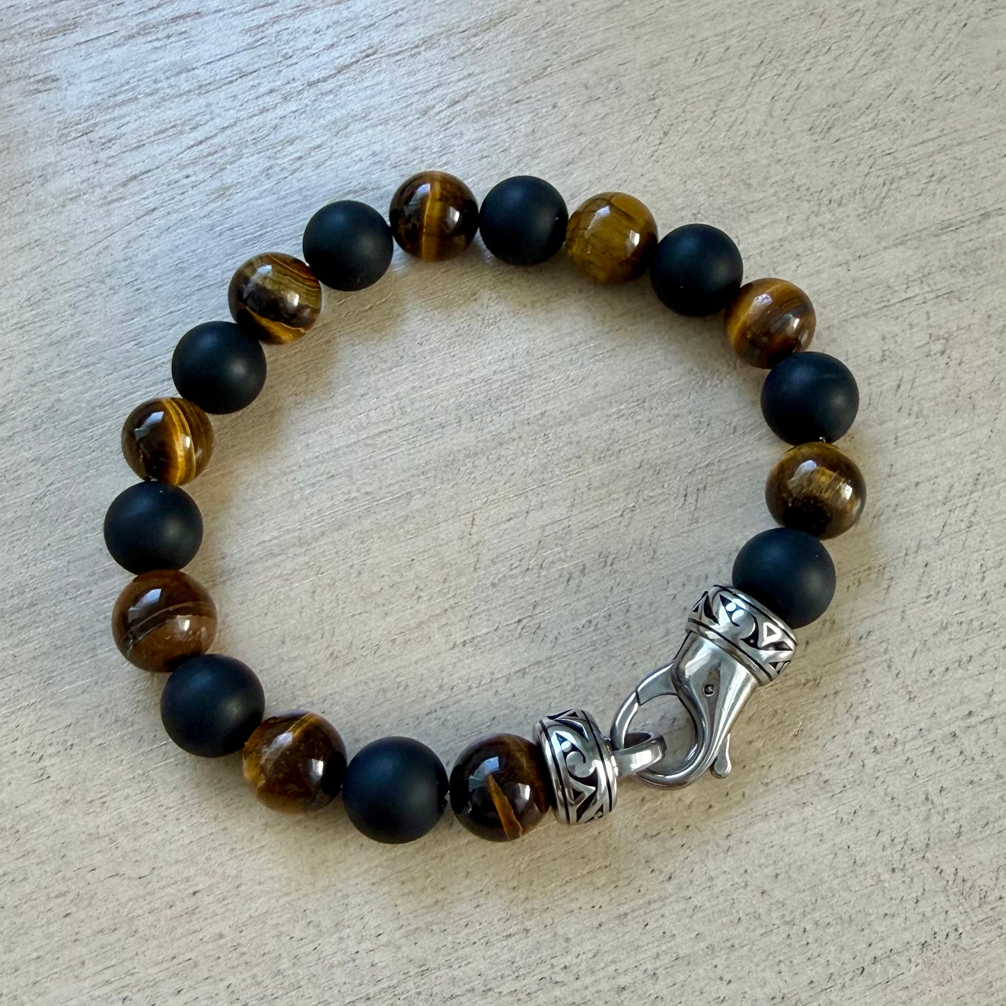 Natural Stone Bracelet Men