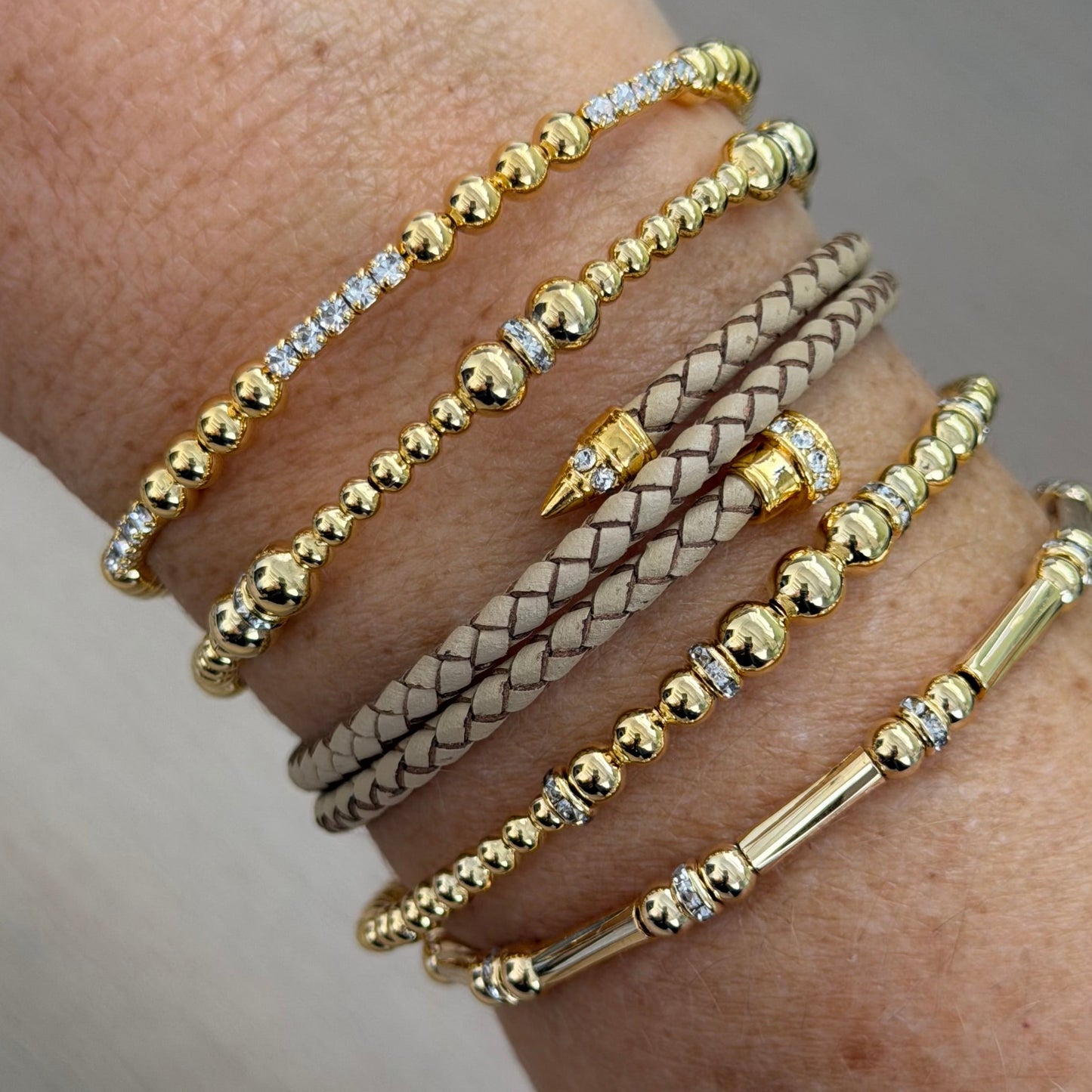 Leather Wrap Bracelet