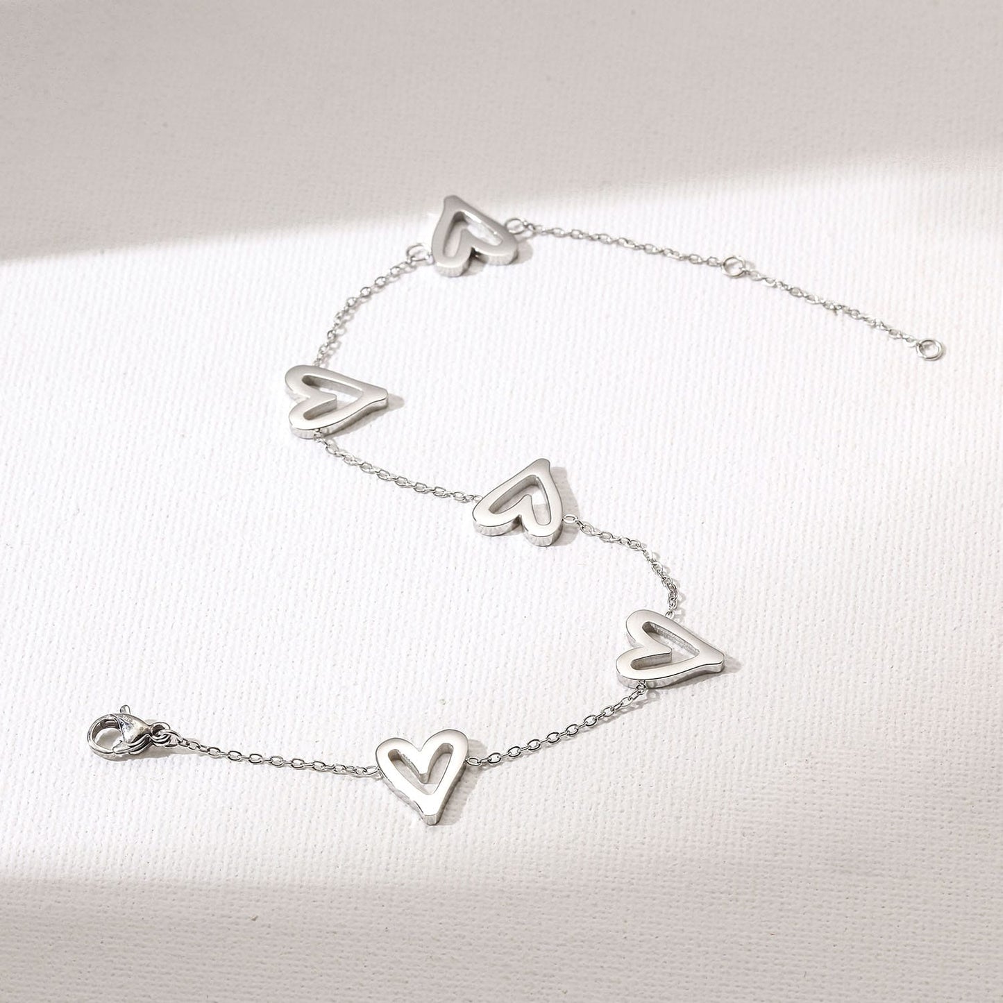 Designer Heart Bracelet