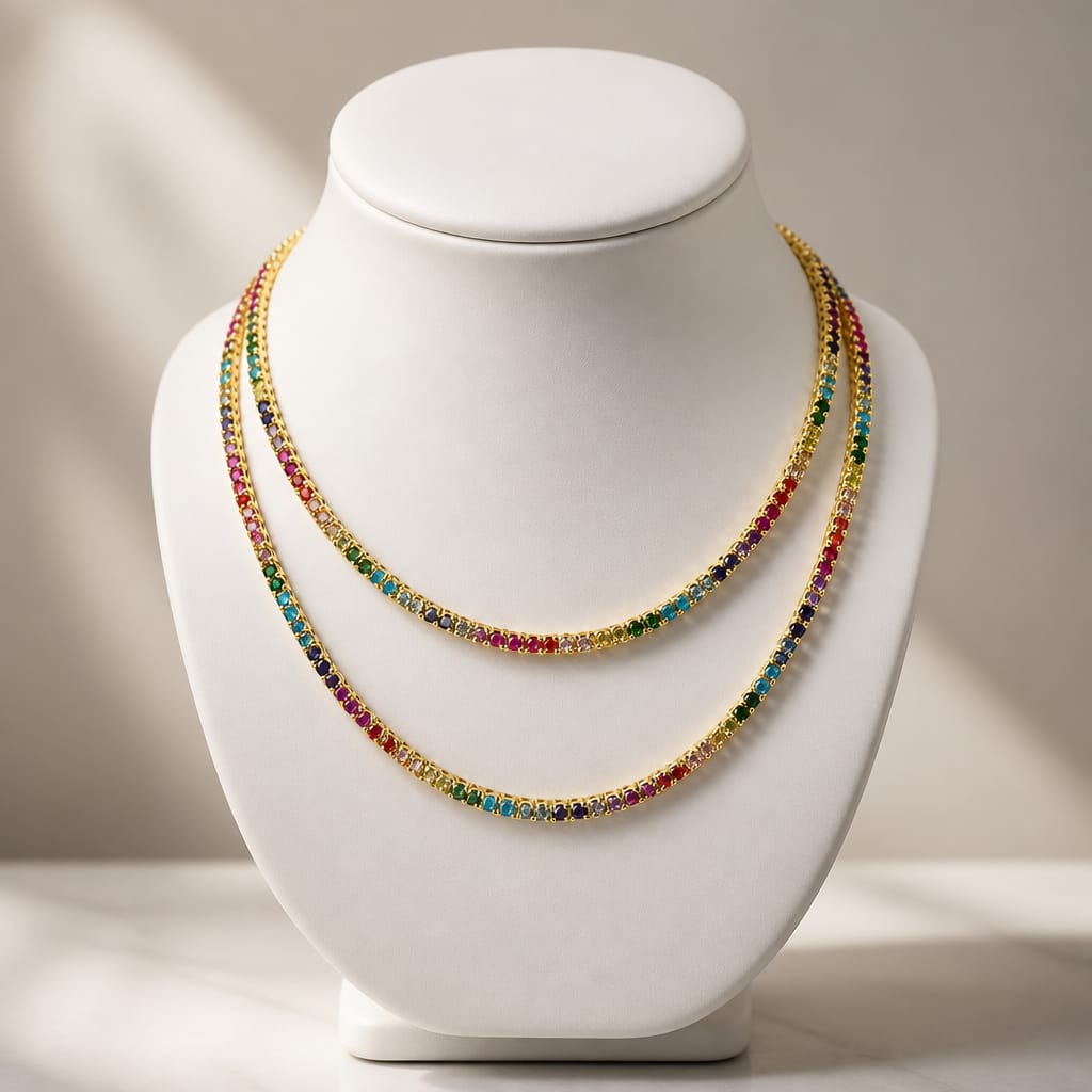 Lumiere Tennis Necklace