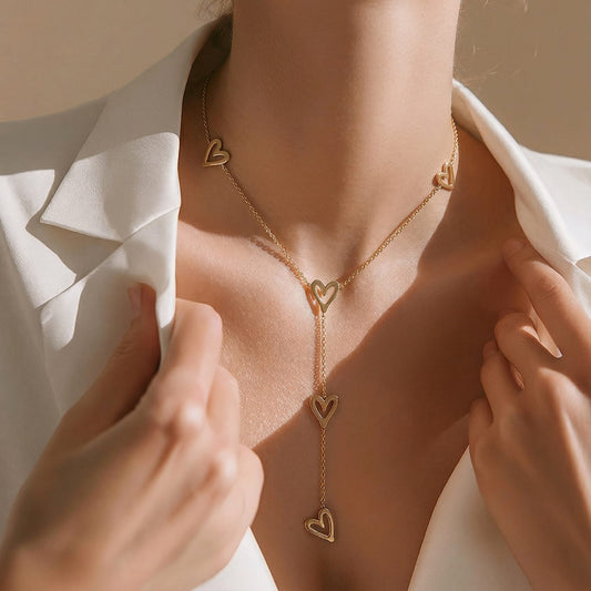 Designer Heart Lariat