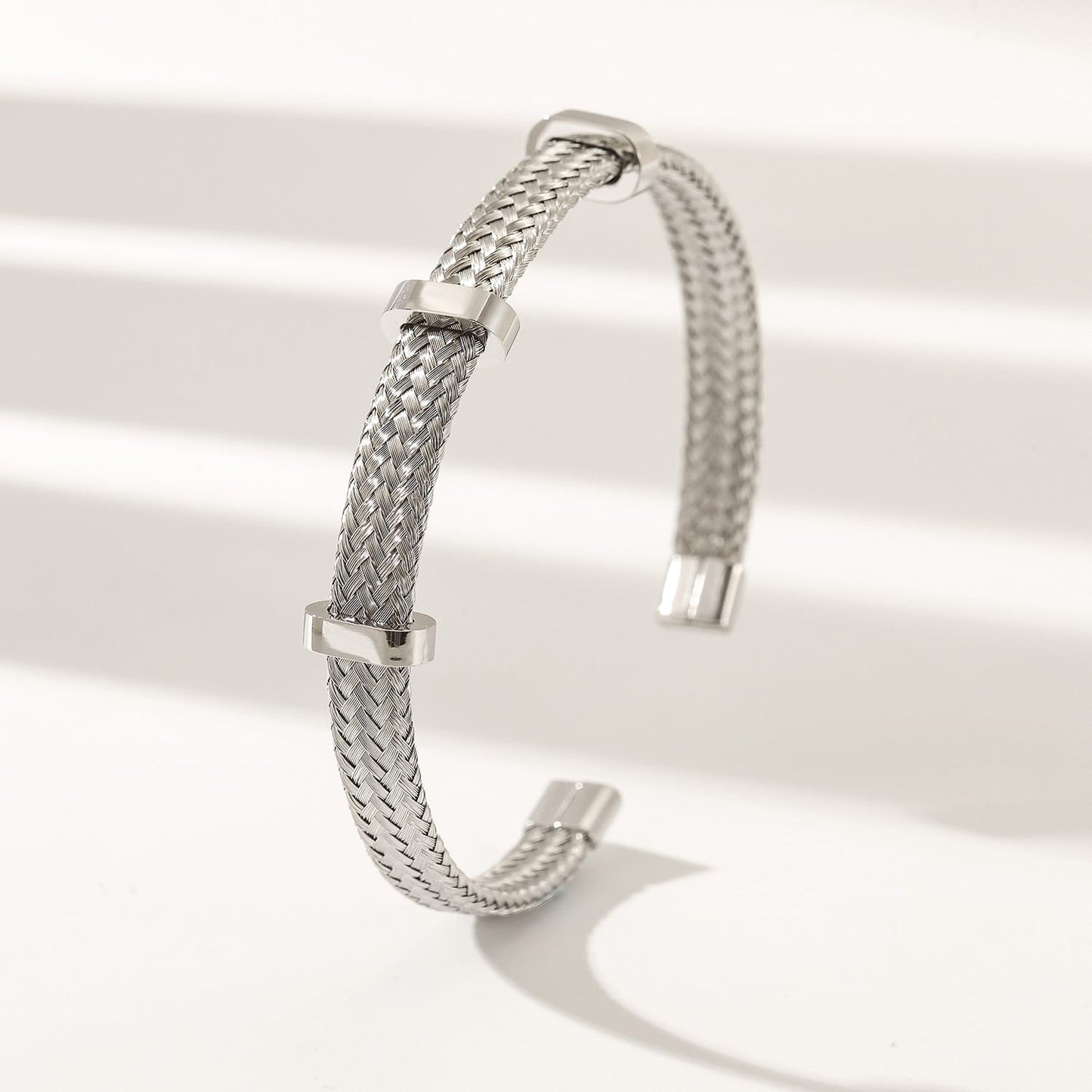 Woven Steel Cuff