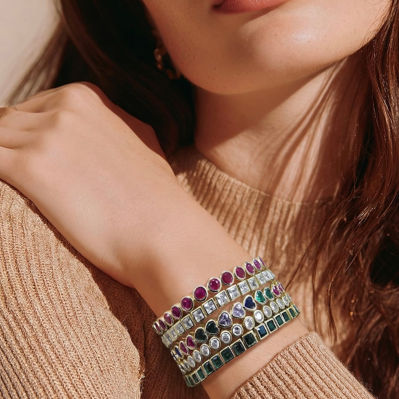 Color Tennis Bracelet