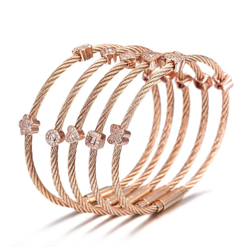 Sleek Cable Wire Bracelet