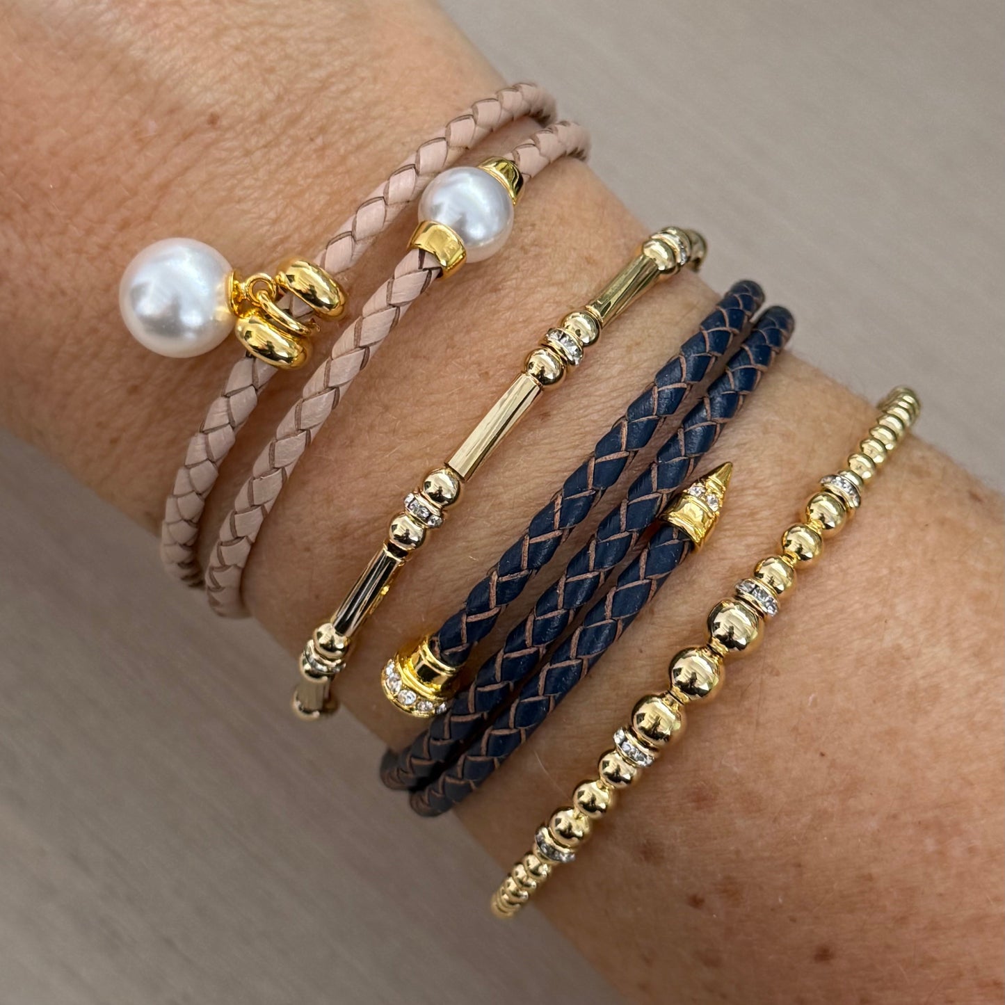 Leather Wrap Bracelet