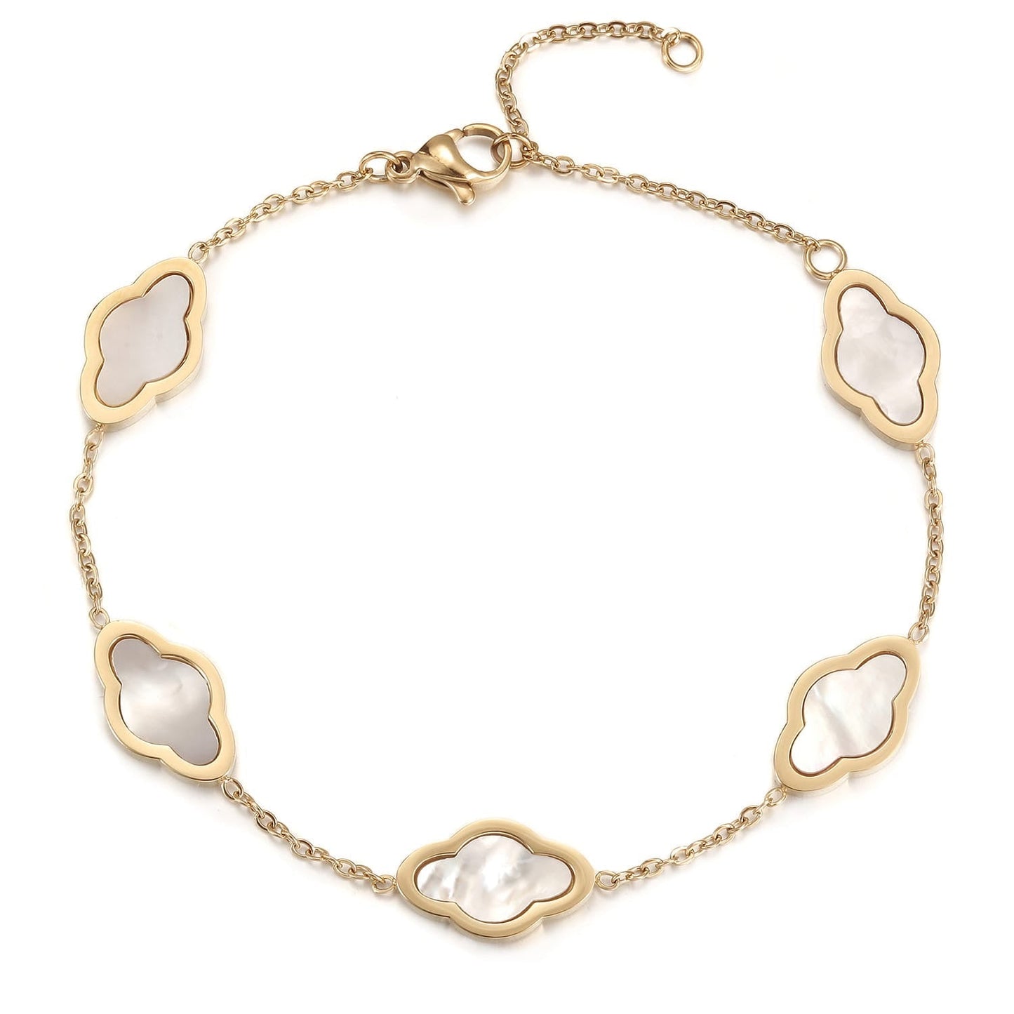 Mother of Pearl Cloud Bracelet