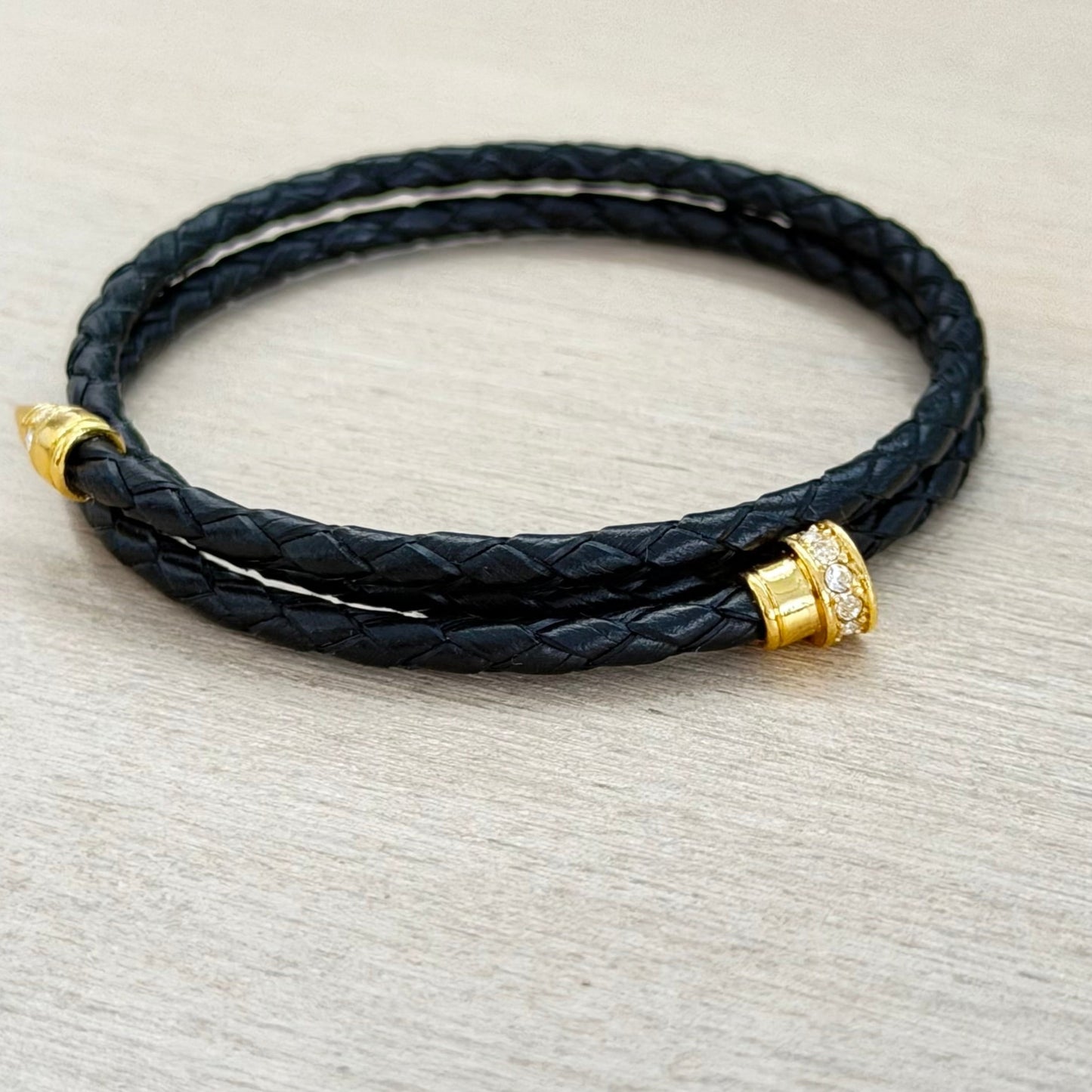 Leather Wrap Bracelet