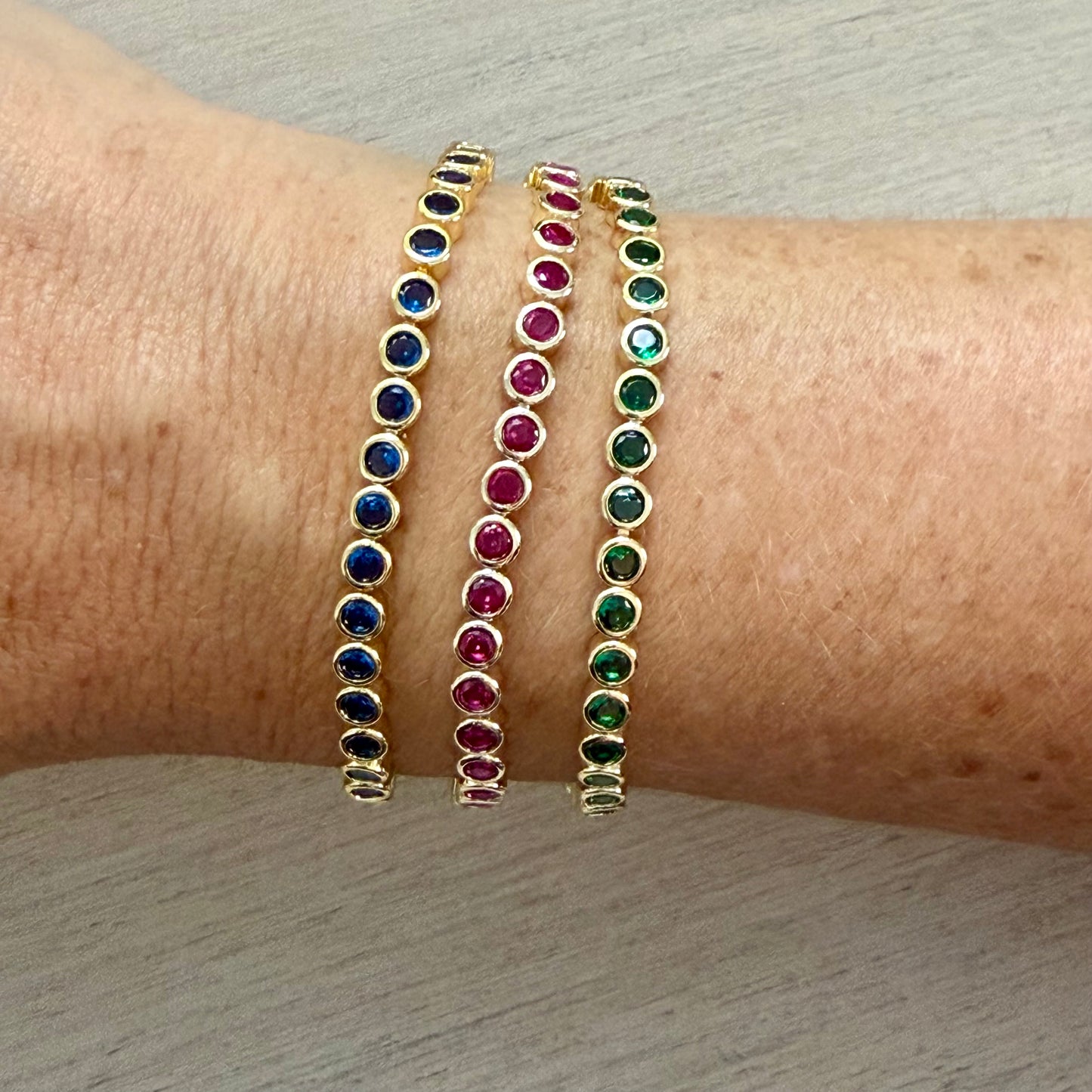 Color Tennis Bracelet