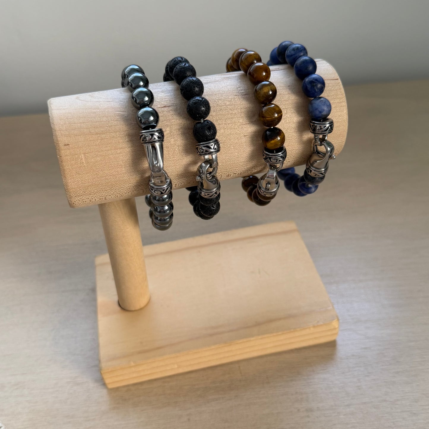 Natural Stone Bracelet Men