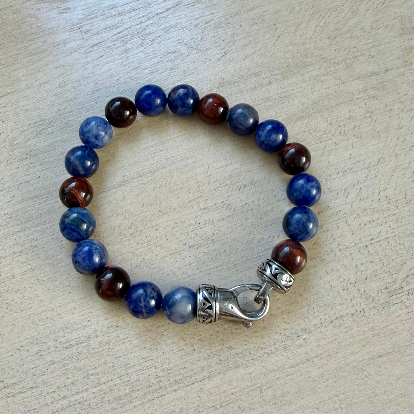 Natural Stone Bracelet Men