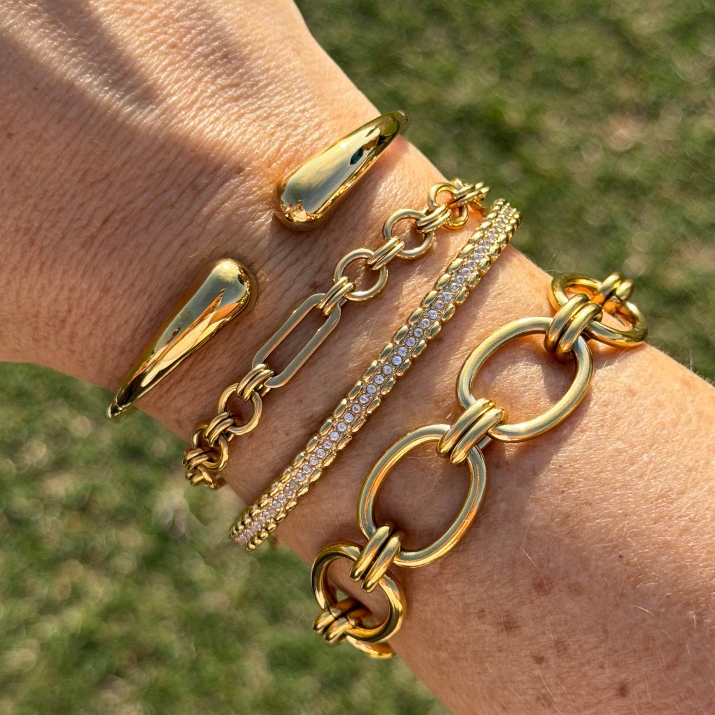 Aurora Drop Bangle