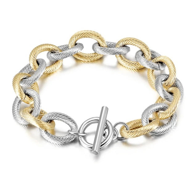 Matte Chain  Bracelet