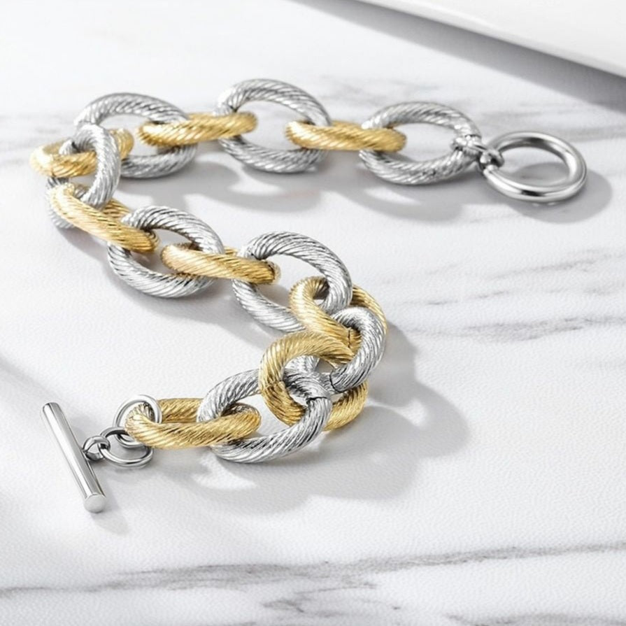 Matte Chain  Bracelet