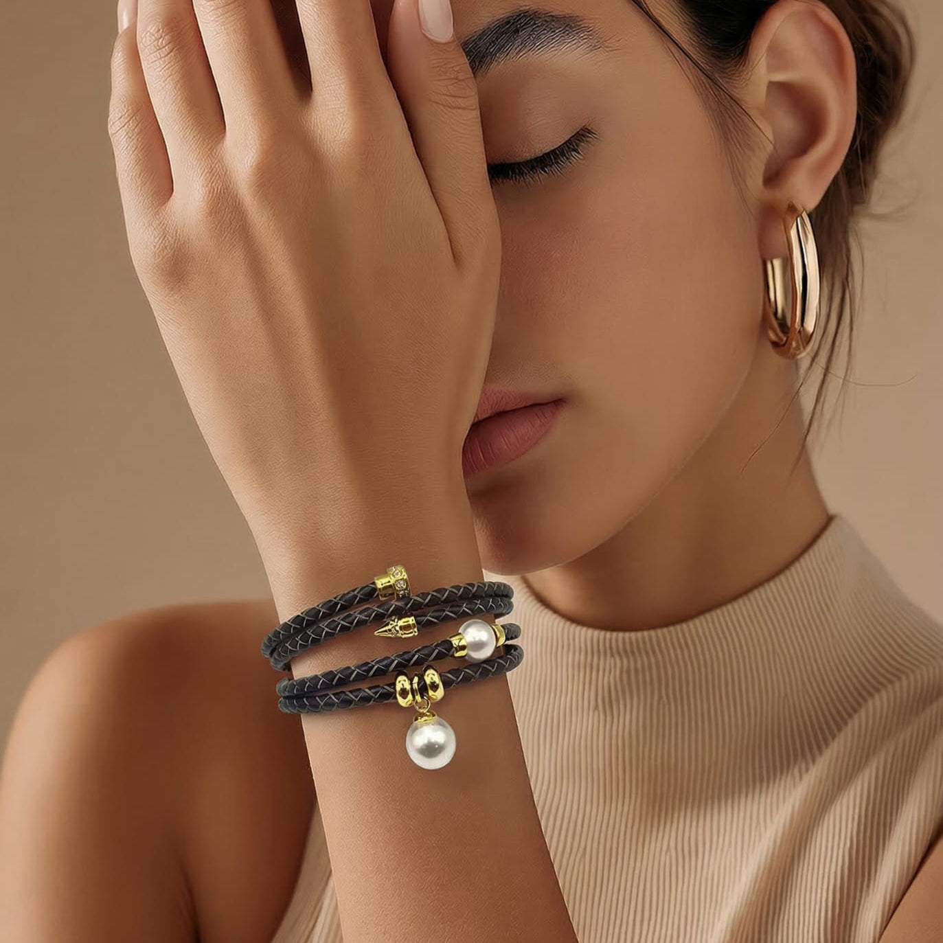 Leather Wrap Bracelet
