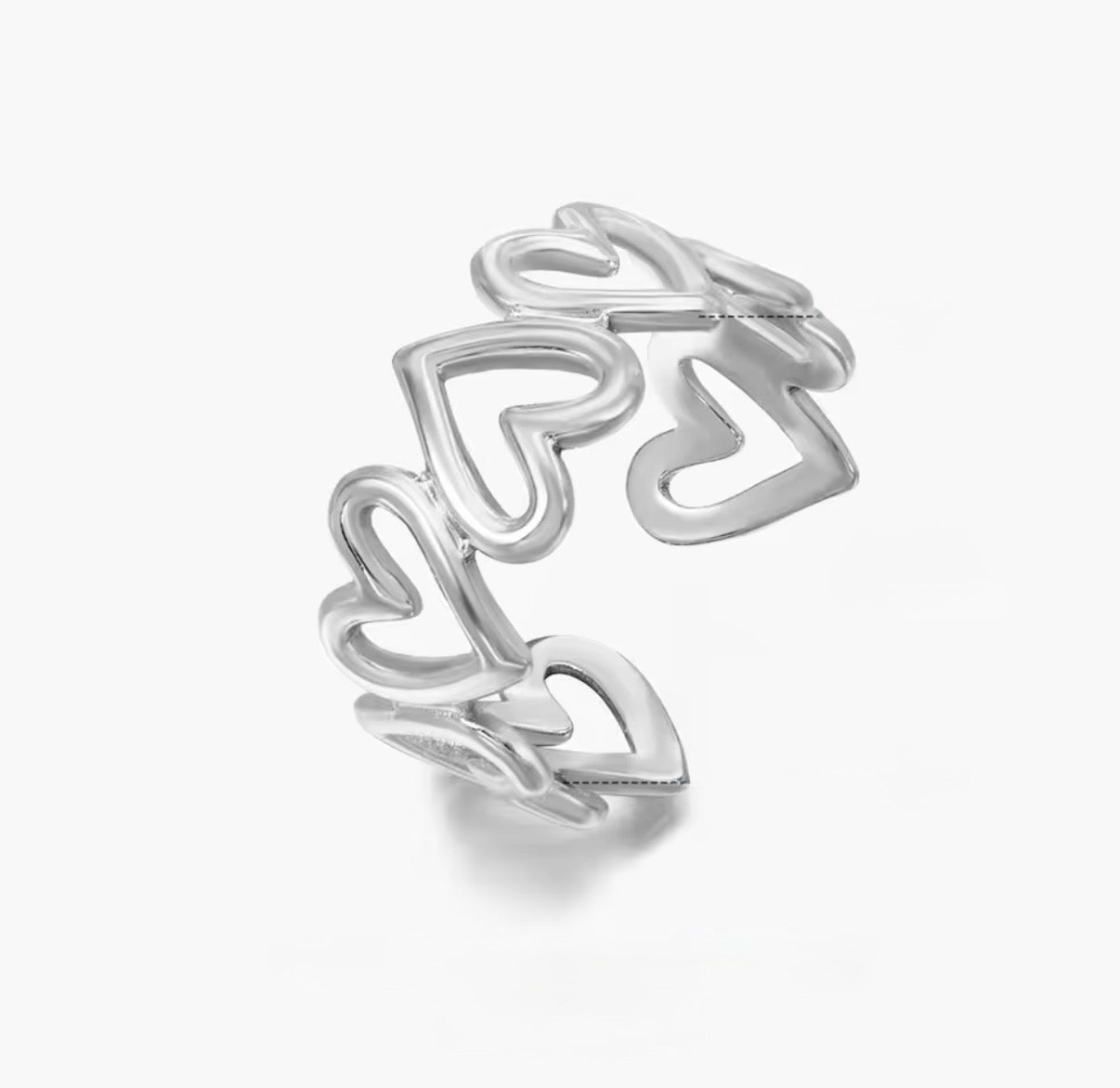 Heart Band Ring