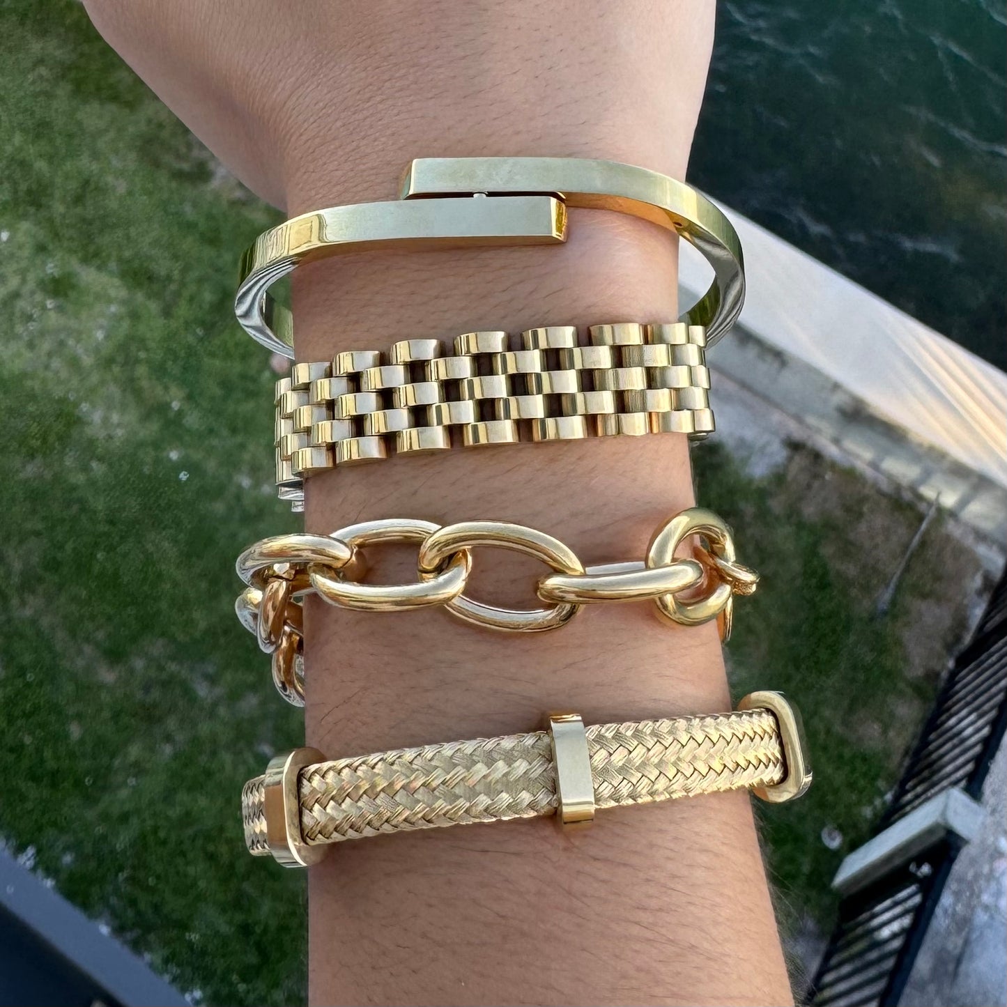 Crossover Bangle