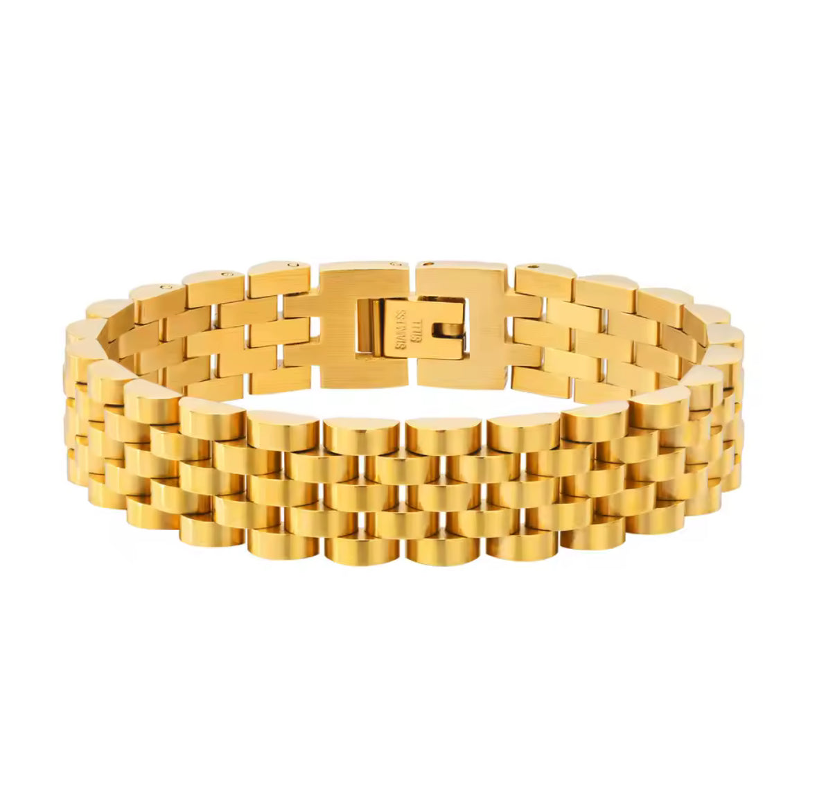 The Gold Armor Bracelet
