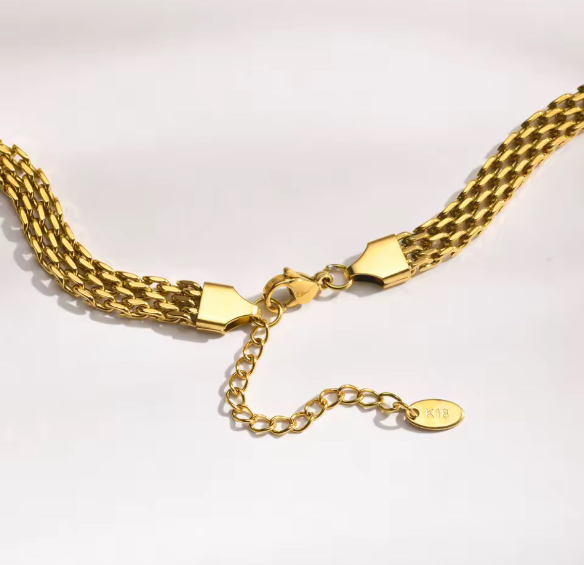 Golden Weave Necklace