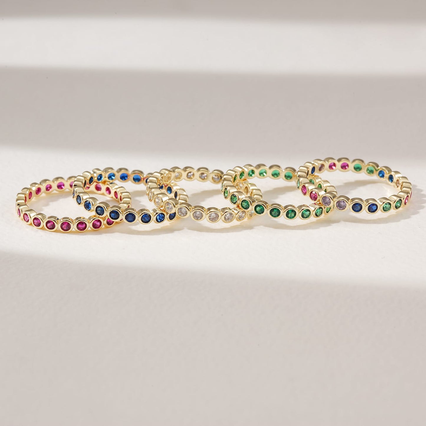 Bezel Eternity Band